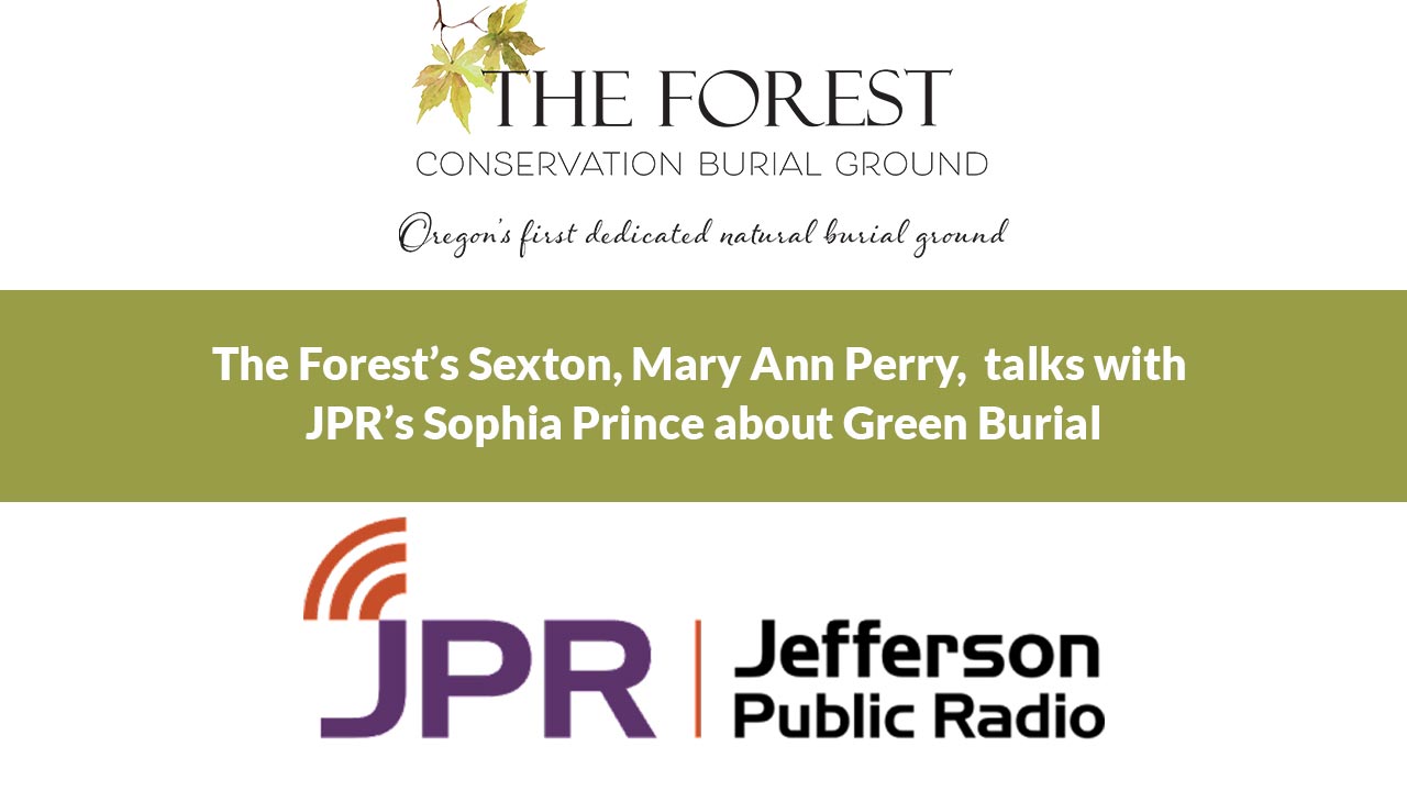 JPR interview of Mary Ann Perry, sexton, about green burial