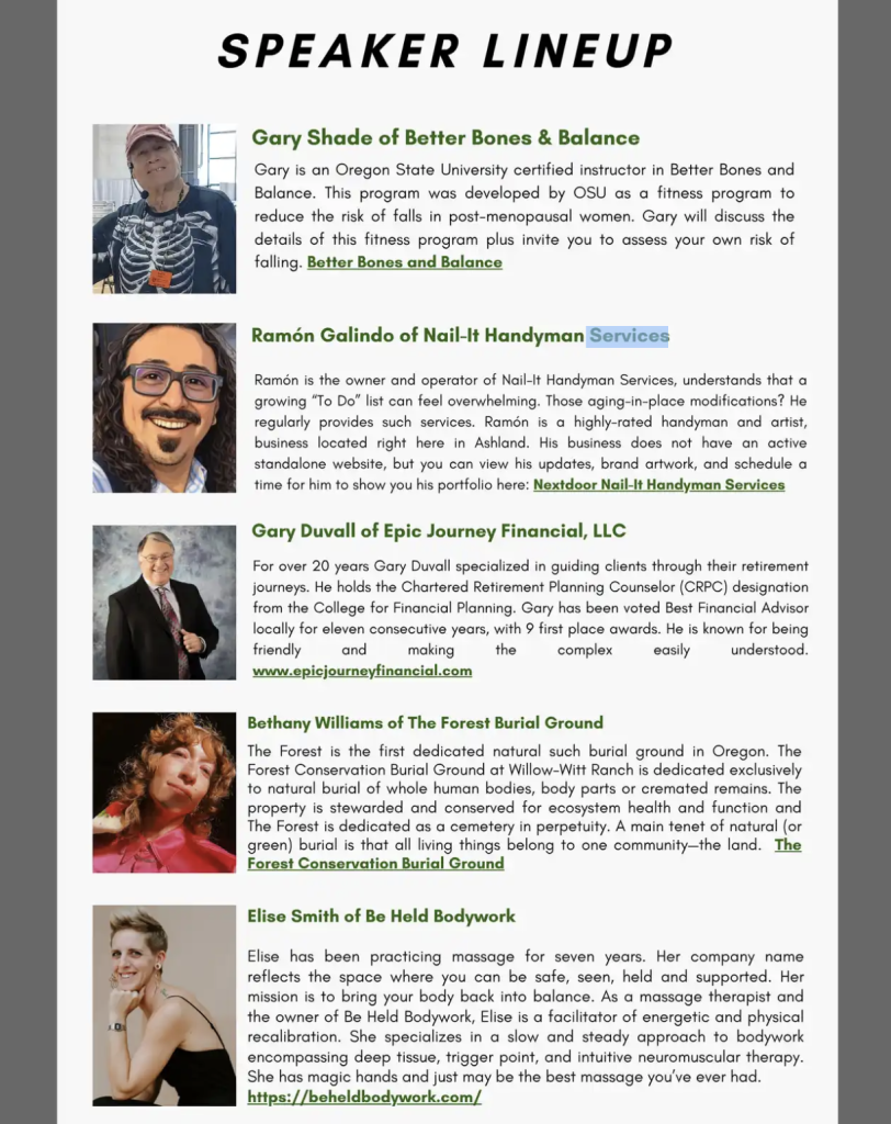 I know a pro speaker series