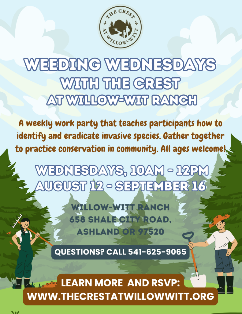 Weeding Wednesdays with The Crest at Willow Witt Ranch