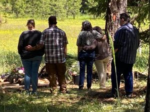 first burial at natural burial ground